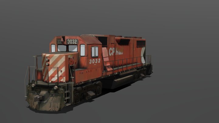 EMD GP38 canadian pacific 3032