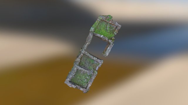 Casas de Apoio Agrícola - Aldeia do Medal 3D Model