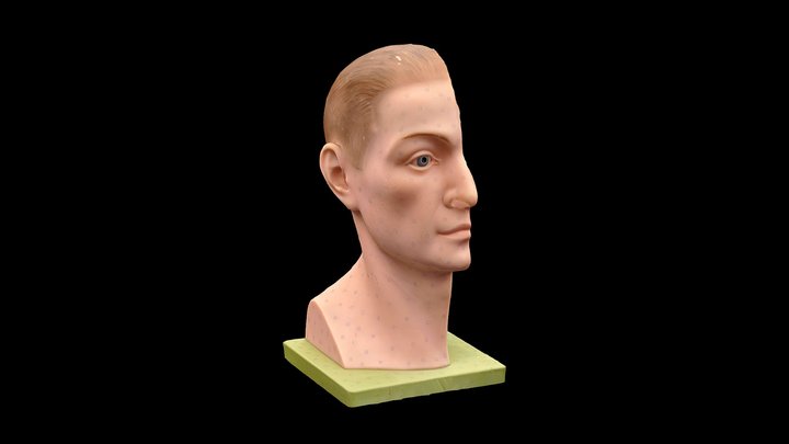 Man Hummus 3D Model