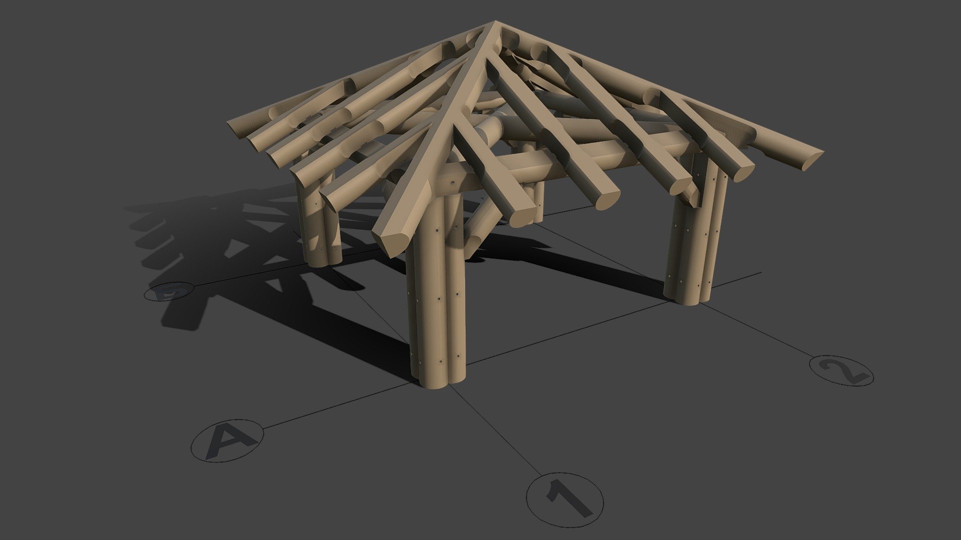 БЕСЕДКА ГЕЛЕНДЖИК 2018 версия - Download Free 3D model by labarch ...