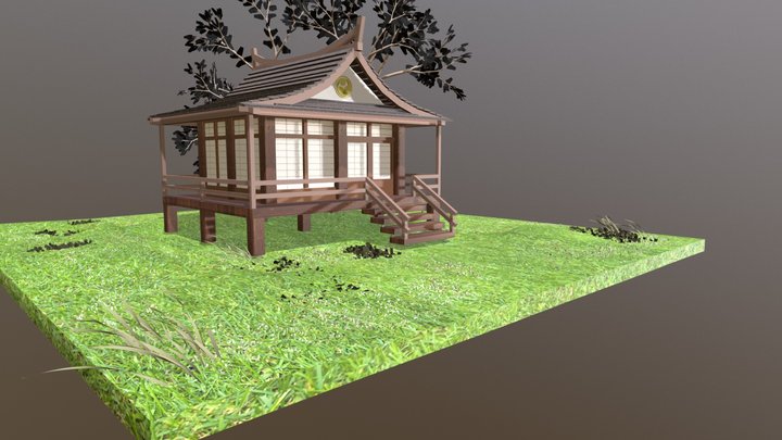 Casa Japonesa 3D Model