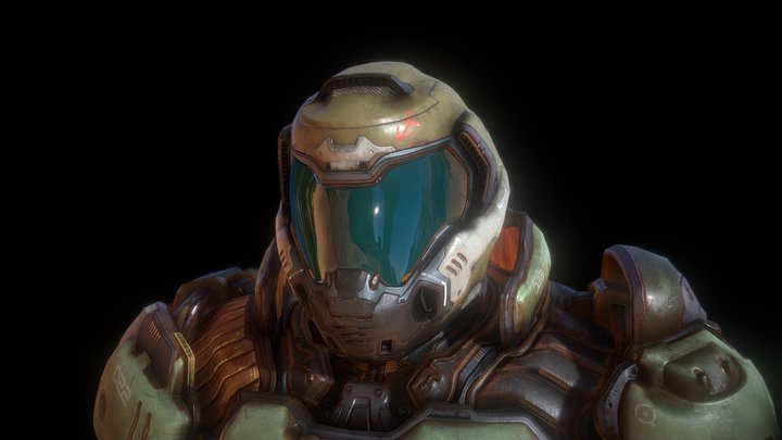 DOOM eternal praetor suit 3D Model