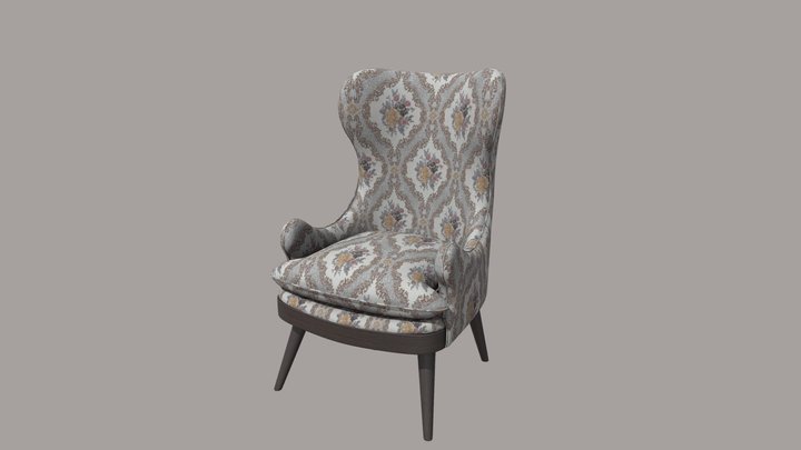 Dubu – Lounge Chair 3D Model