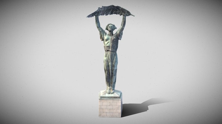 Liberty Statue Budapest - Szabadság szobor 3D Model