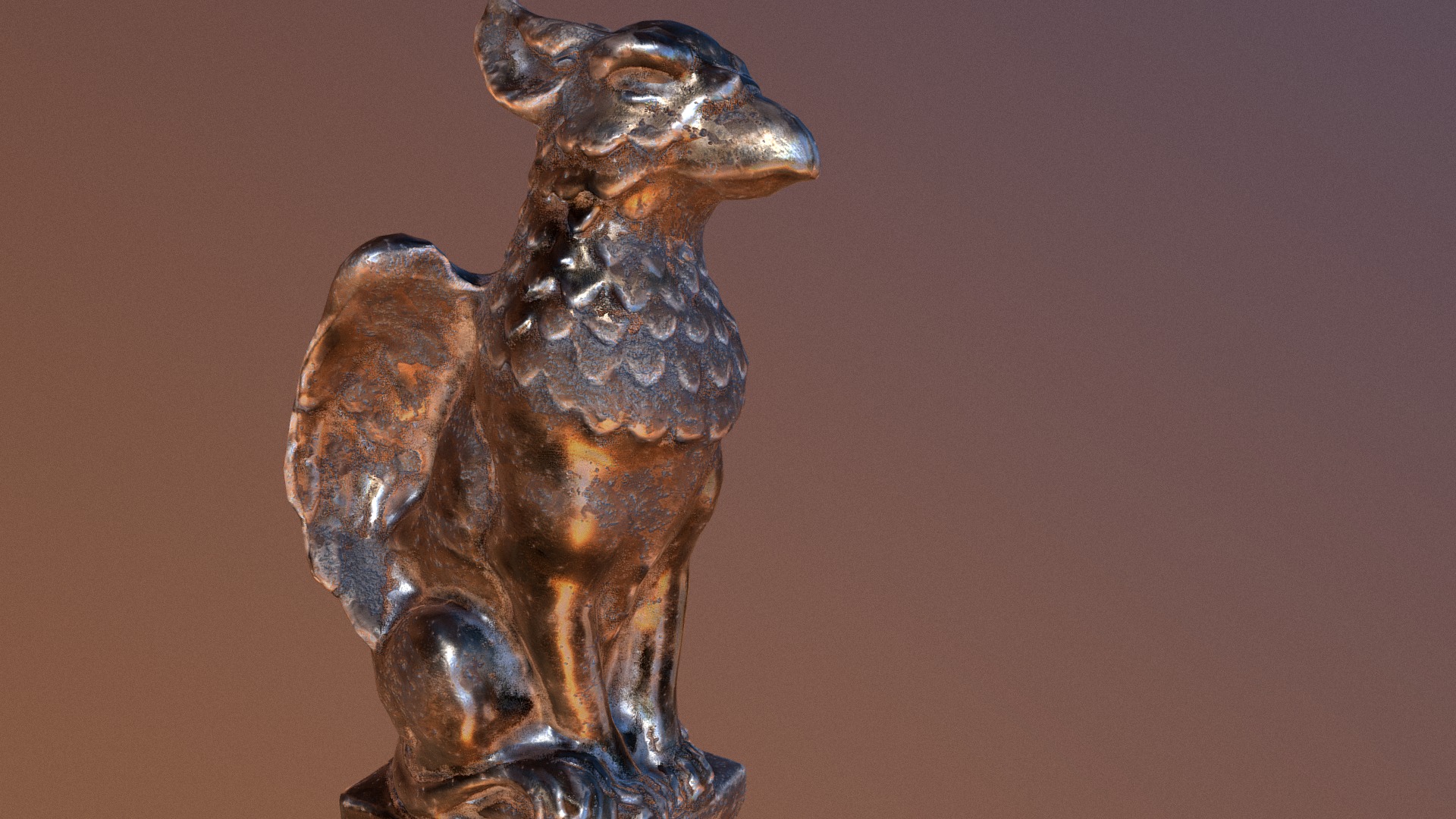 3D model Statue - This is a 3D model of the Statue. The 3D model is about a statue of a dog.