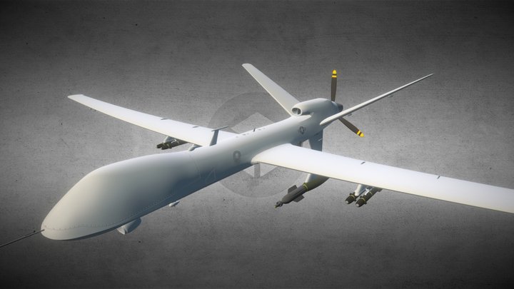Mq-9 Reaper 3D Model