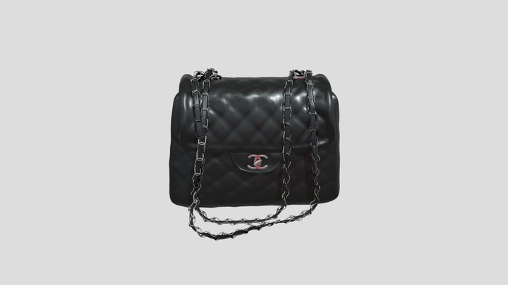 Chanel_leather_bag_for_women 3D Model