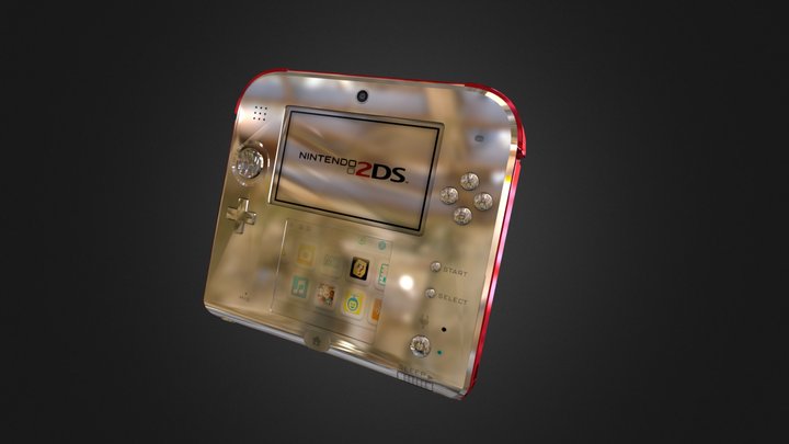 Nintendo-2ds 3D Model