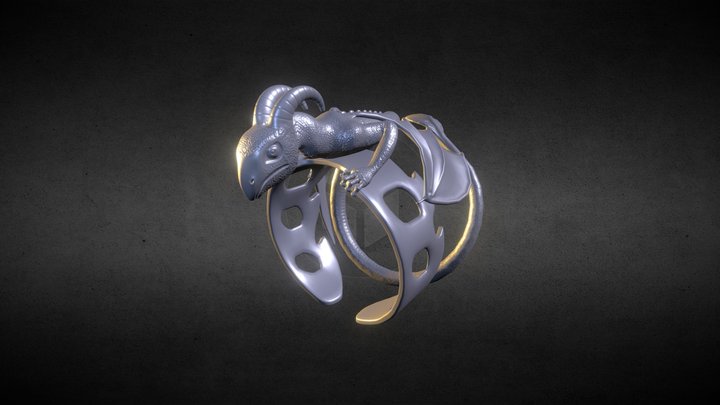 Koh-Saah ring 3D Model