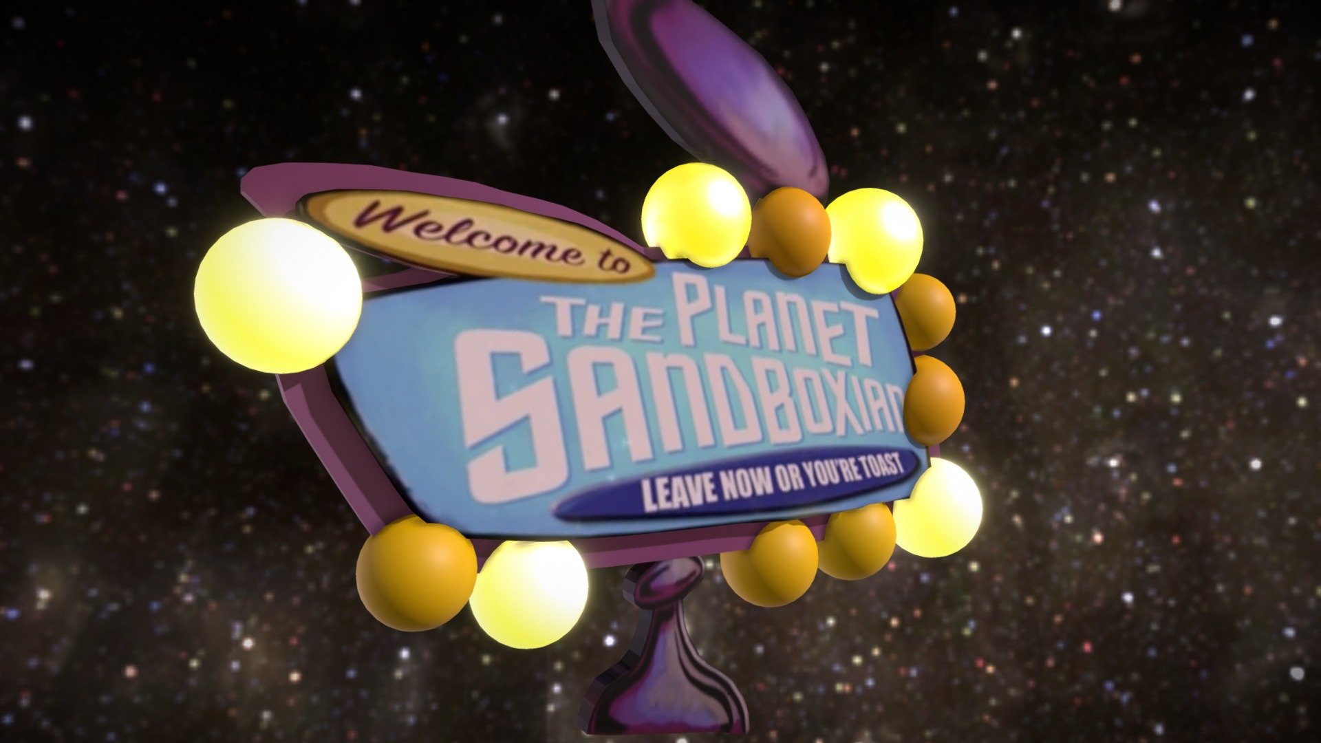 Planet Sandboxian Sign