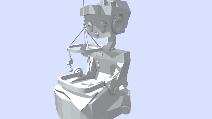 Nannybot2000 3D Model