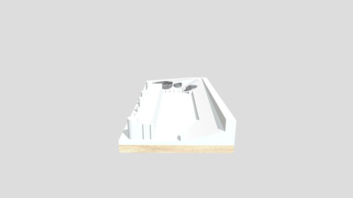 Sweeping Delineation - Site Model 3D Model