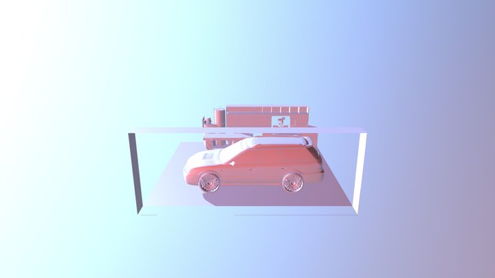Garage Conept 2 3D Model