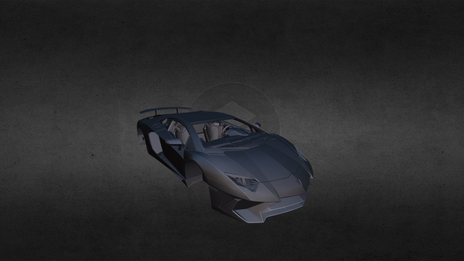 Lamborghini-aventador-printable-car - Buy Royalty Free 3D model by Ken ...