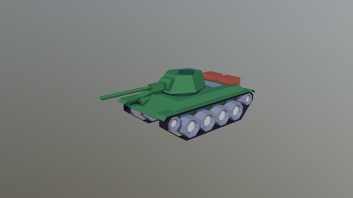 T34 3D Model
