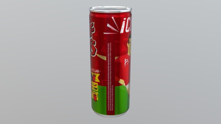 Hot Nuts Can FINAL2 3D Model