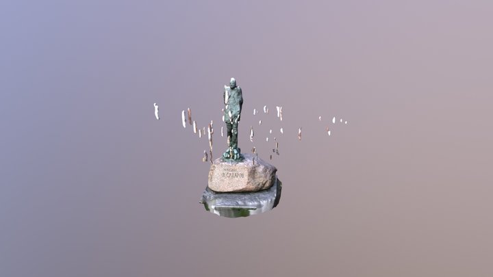 UDD - IVE - Estatua 3D Model