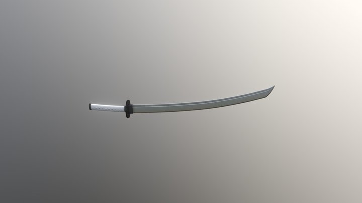 Simple Katana 3D Model