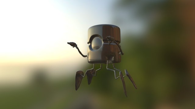 Robot - Nuclear Throne 3D Model