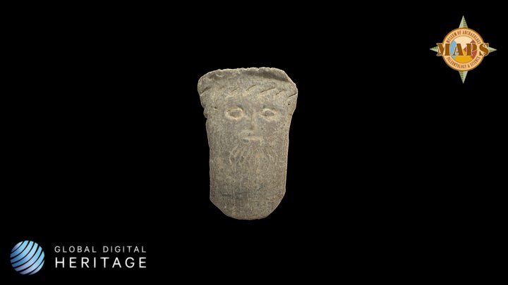 Ceramic handle fragment