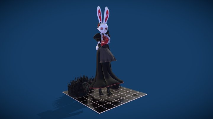 DAE Character Assignment - BunWitch 3D Model