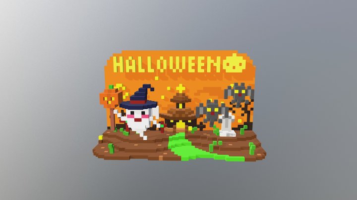 Halloween Mini 3D Model