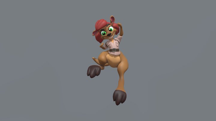 sheila-kangaroo-commission-3 3D Model
