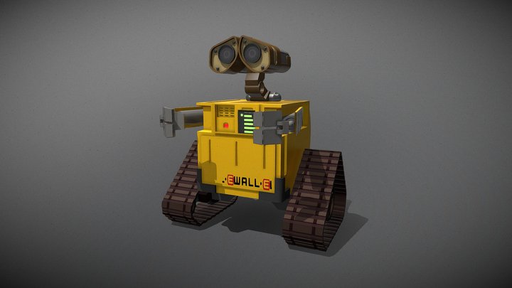 WALL-E – Modello 3D gratuito STL