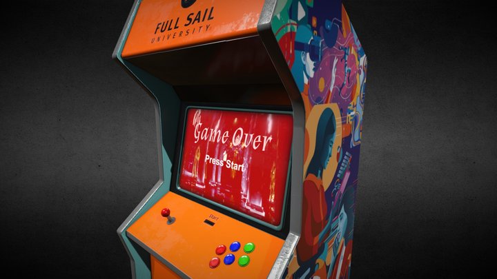 Arcademachine 3D Model