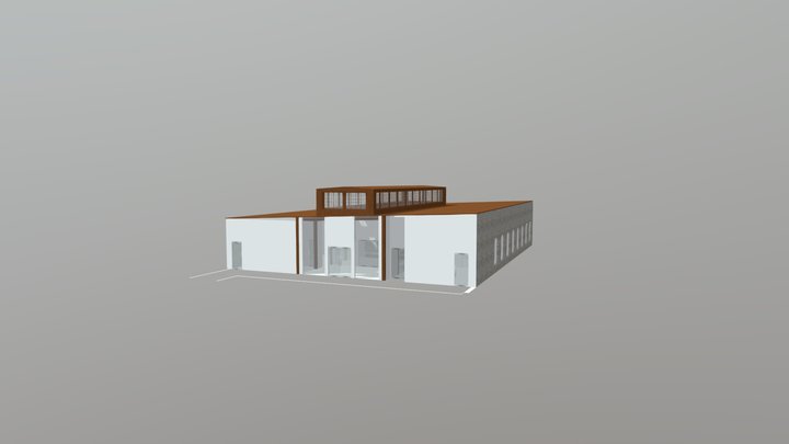 Office Space 3D Model