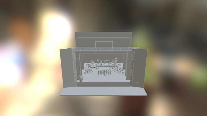 Va’V Concert Kennedy Center 3D Model
