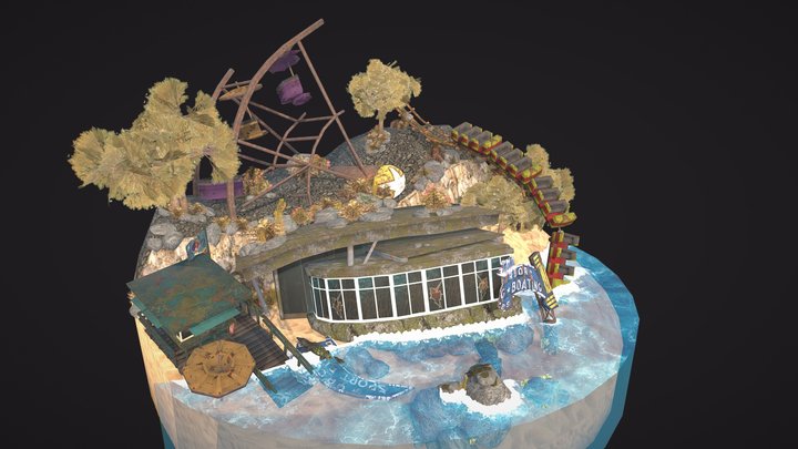 DAE Diorama - Rustborn 3D Model