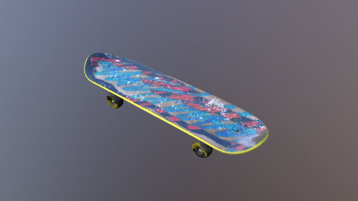 skatebaord test 3D Model