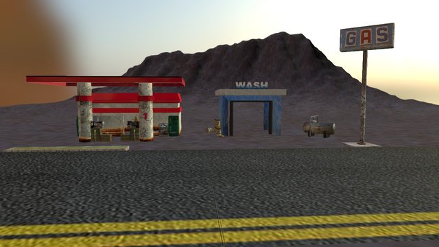 Gasoline 3D Model