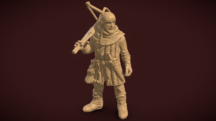 Crossbowman 3D models - Sketchfab