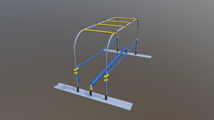 Bambusz_3 3D Model