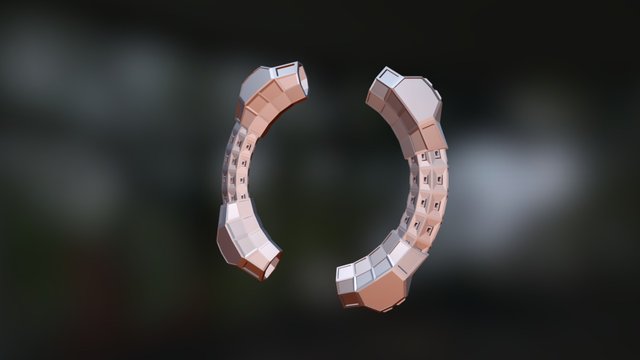 Portal Structure 3D Model