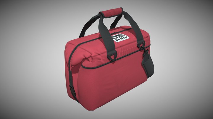 Insulated Cooler Bag 3D Model