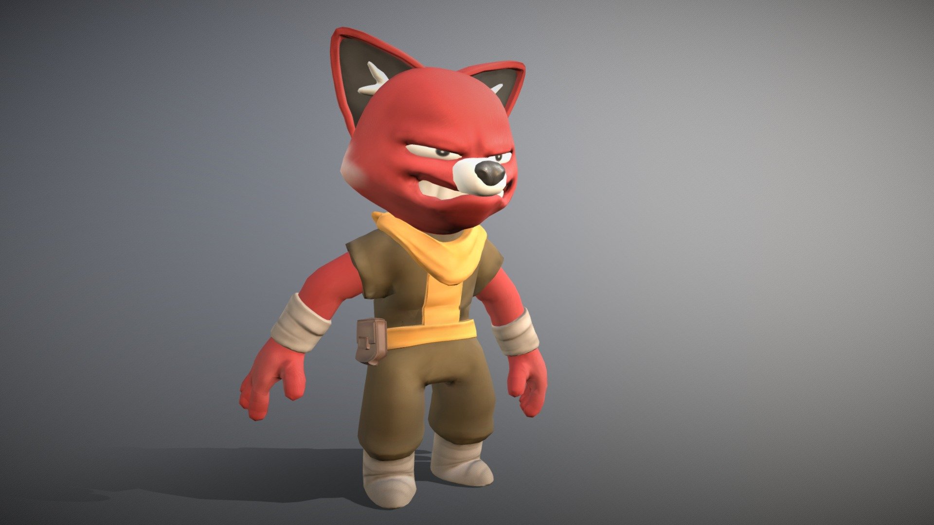 Rex Ruinworld - 3D model by Siebe De Raes (@SiebeDeRaes) [f7b33d5 ...