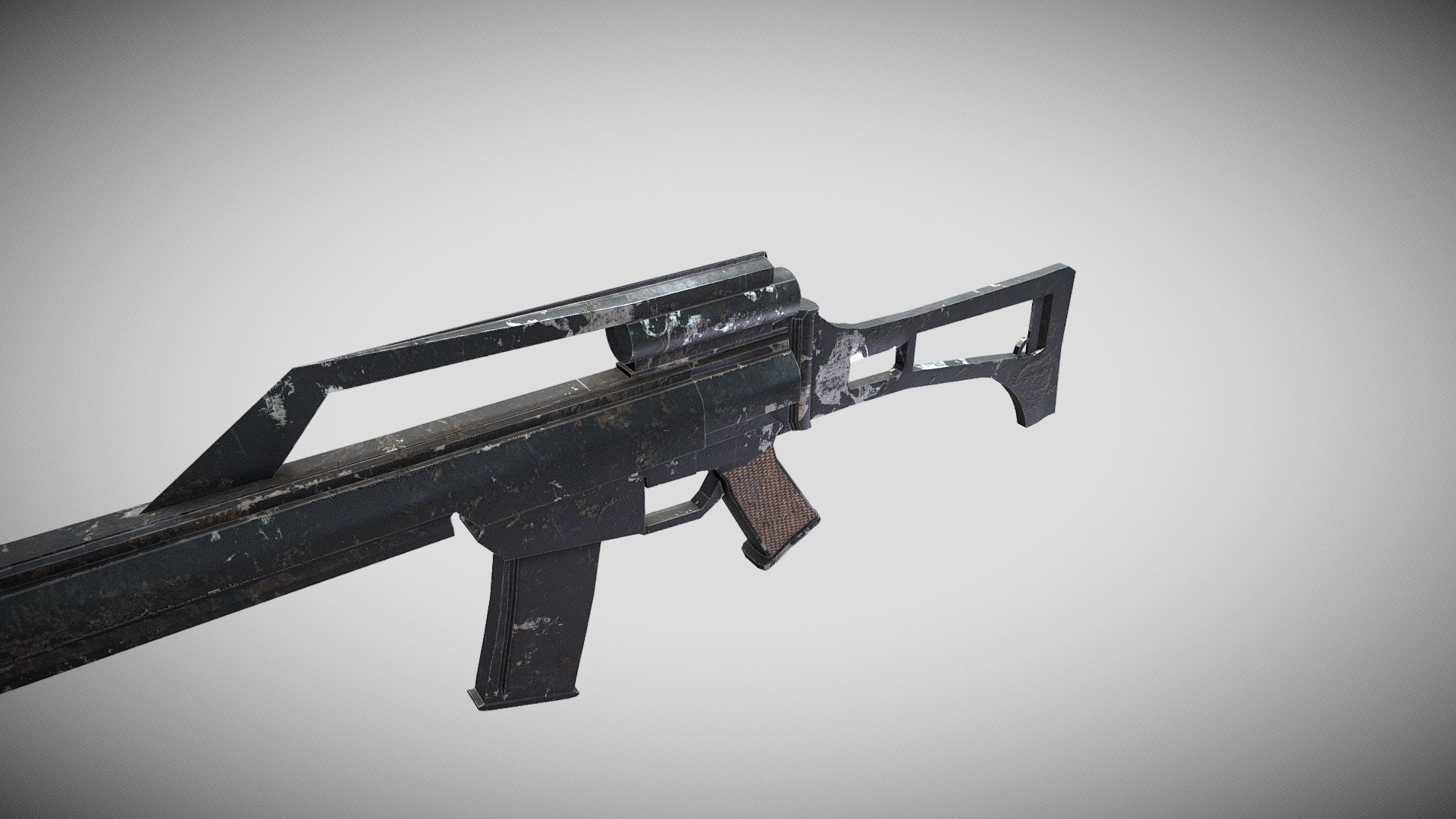 assault rifle (Updated with FBX Mesh)