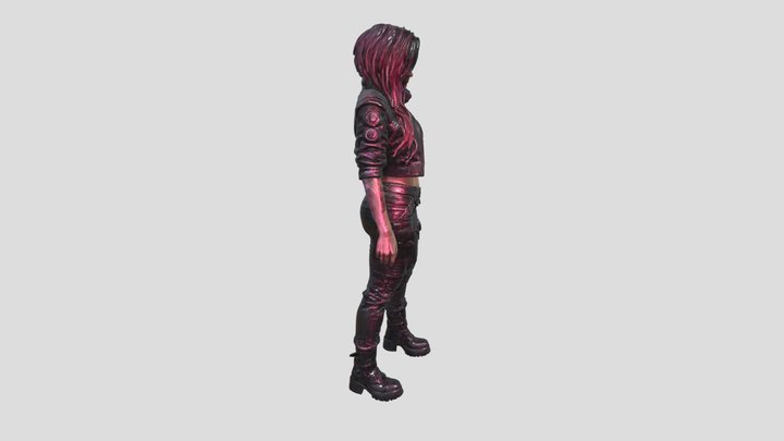 Judy Alvarez (Cyberpunk 2077) Realistic 3D Model