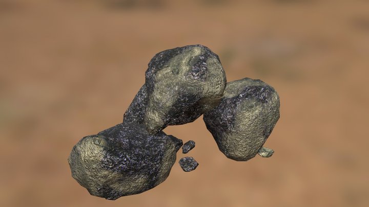 Rock pile - PBR 3D Model