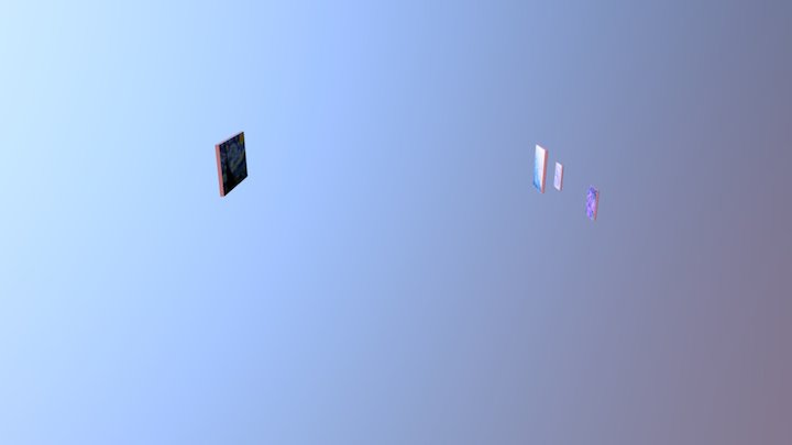 Paintings 3D Model