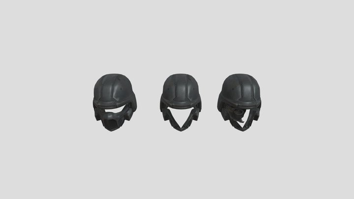 Astros Mask 3D Model