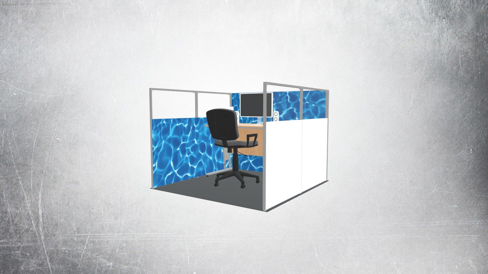 QSEG Cubicle - Single - Print+TPU - design 4