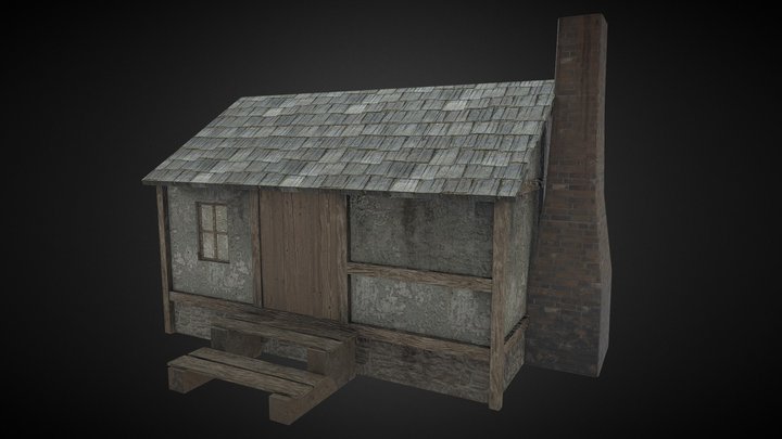 Medieval House 3D Model