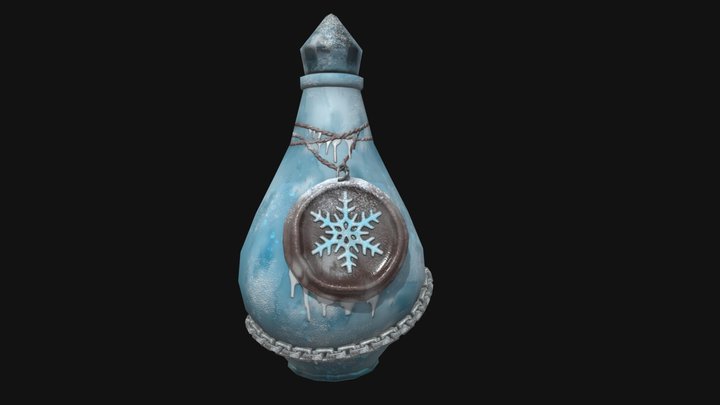 Ice potion 3D Model