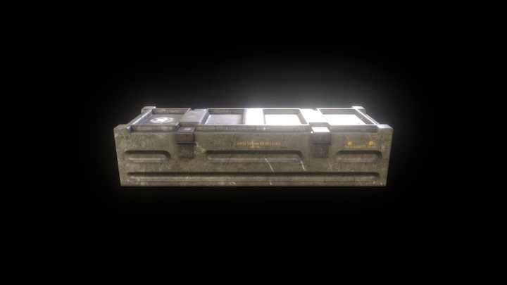 Ammo Box Practice 2 3D Model