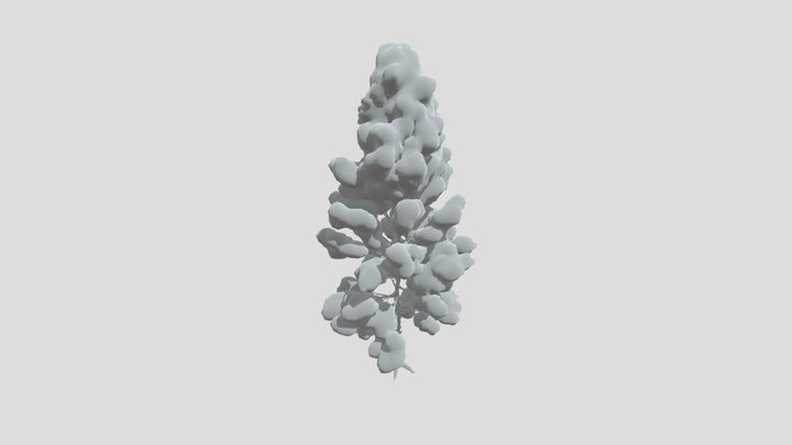 Snow Pine Toon Tree