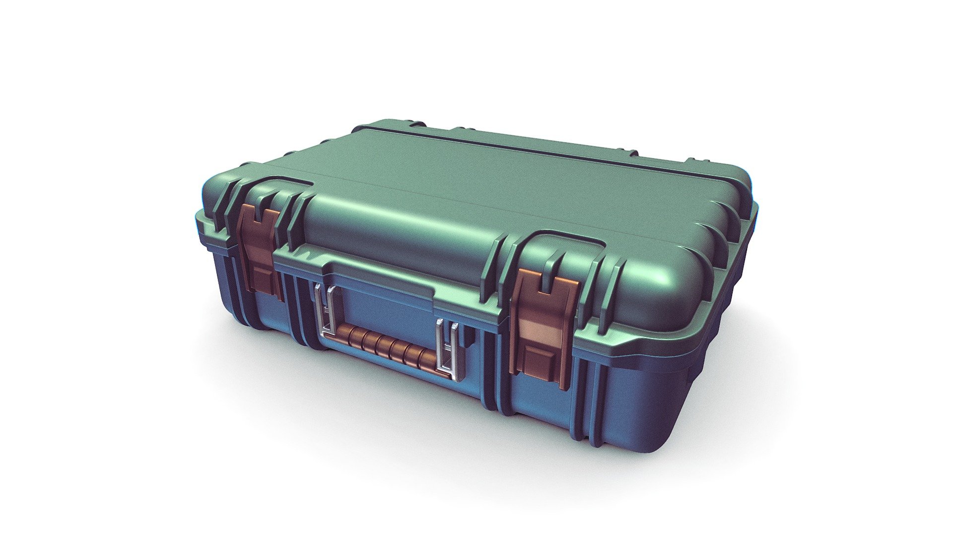 Sci-Fi Container 3D Model by qwestgamp
